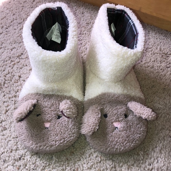 kensie bunny slippers